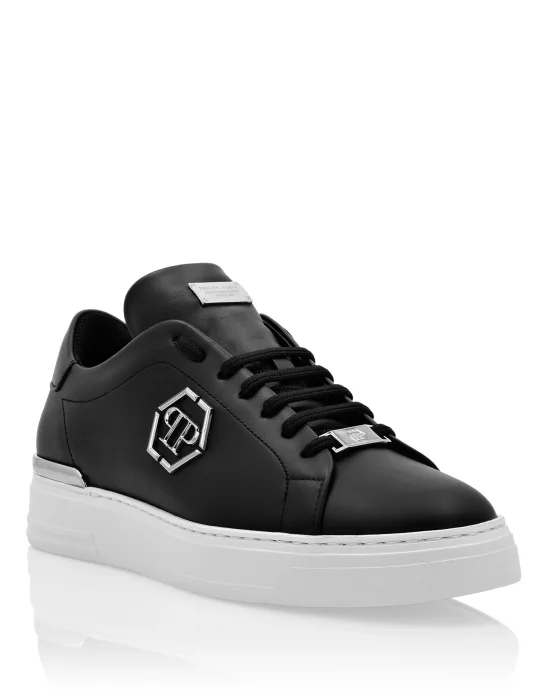 Leather Lo-Top Sneaker The Plein Original TM