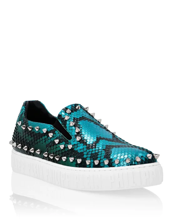 Python Slip On with studs Luxury