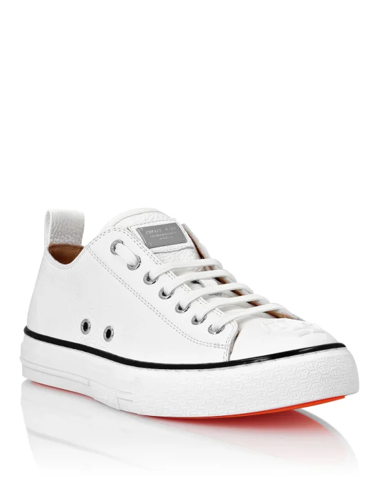 Leather Lo-Top Sneakers Megastar