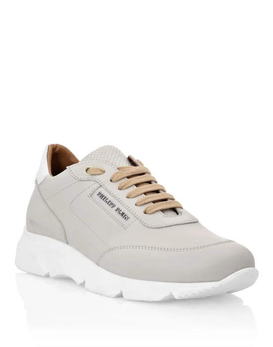 Leather Lo-Top Sneakers Philipp Plein TM
