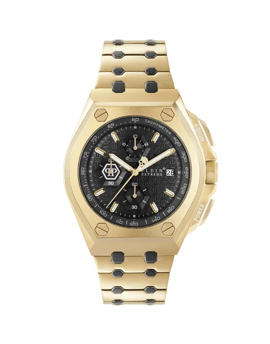 PLEIN EXTREME HURRICANE GOLD Watch