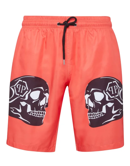 Beachwear Trousers Skull and Plein