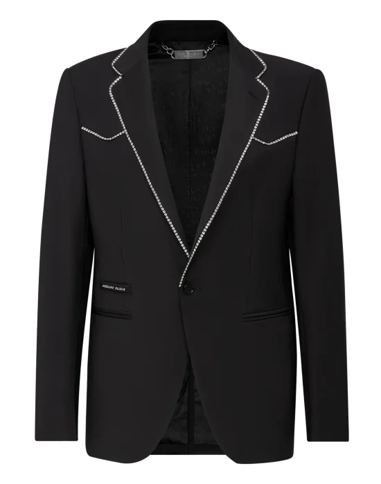 COLORADO CRYSTAL  GIGOLÒ FIT BLAZER with Crystals