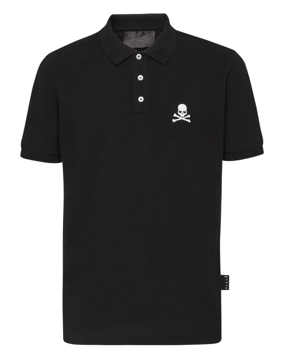Slim Fit Polo shirt SS Skull
