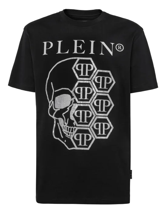 T-shirt Round Neck SS Skull and Plein