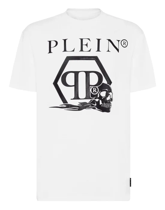 T-shirt Round Neck SS Skull and Plein