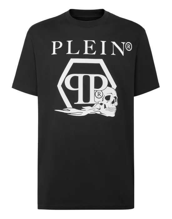 T-shirt Round Neck SS Skull and Plein