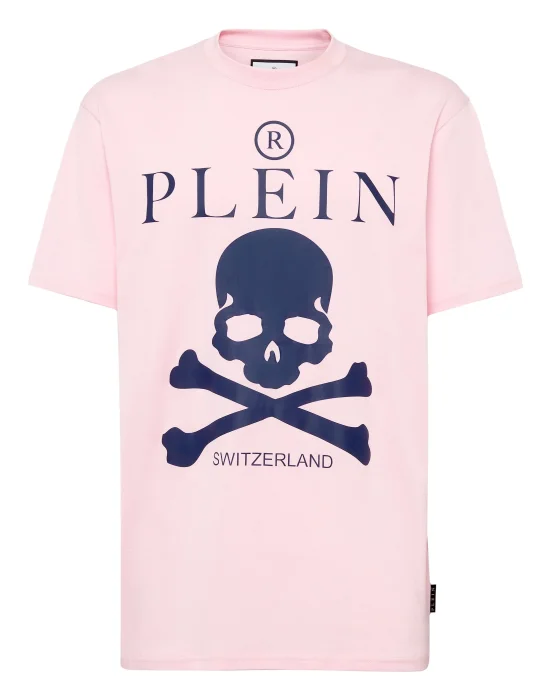 T-shirt Round Neck SS Skull and Plein