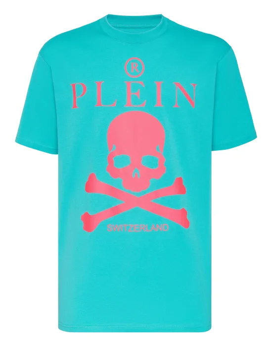 T-shirt Round Neck SS Skull and Plein