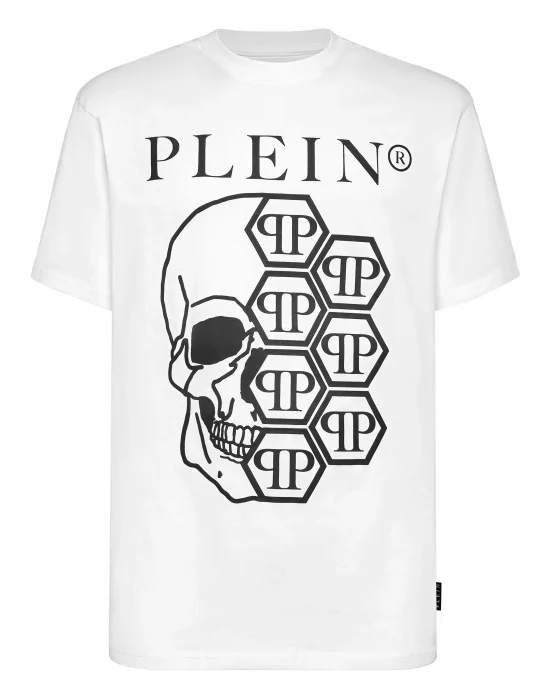 T-shirt Round Neck SS Skull and Plein