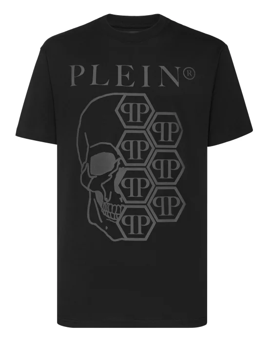 T-shirt Round Neck SS Skull and Plein