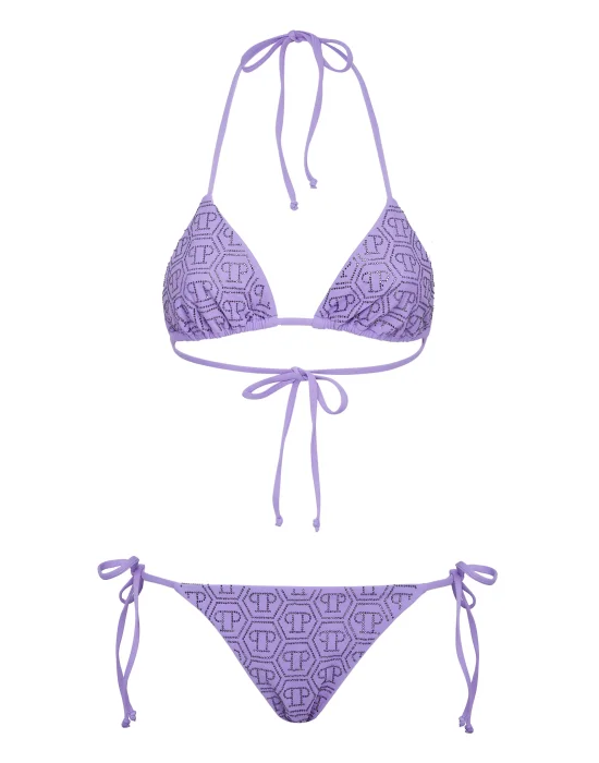 Bikini Monogram with Crystals
