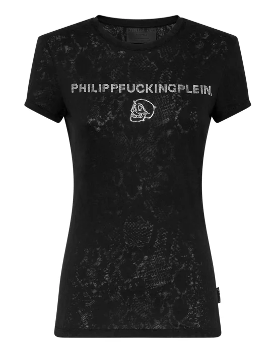 T-shirt Sexy Pure Philipp Plein TM with Crystals