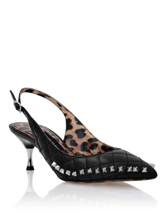 Sandals High Heels Studs
