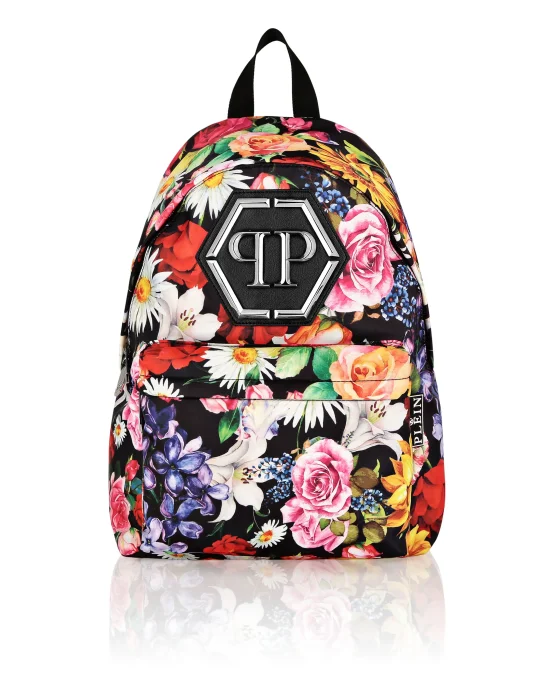 Nylon Backpack Love Flowers