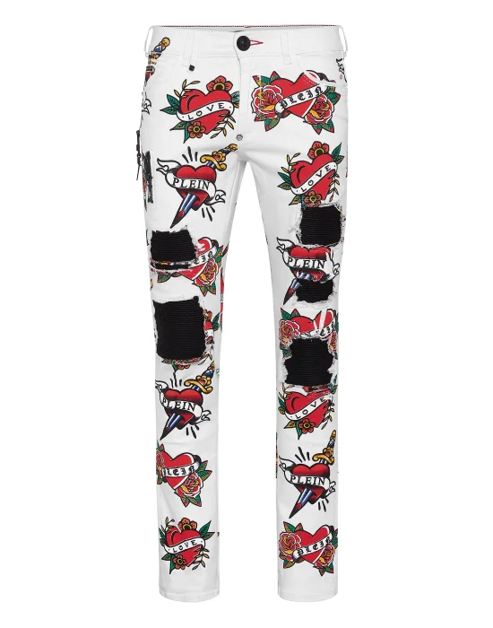 Biker Trousers Love