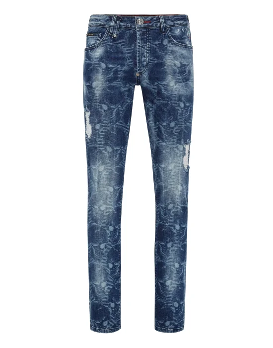 Super Straight Cut Trousers Skull