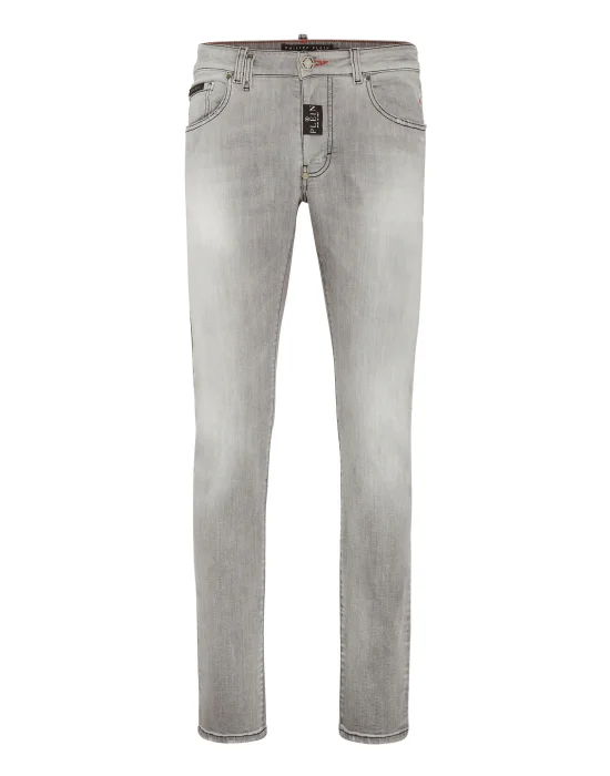 Denim Trousers Super Straight Cut Fit