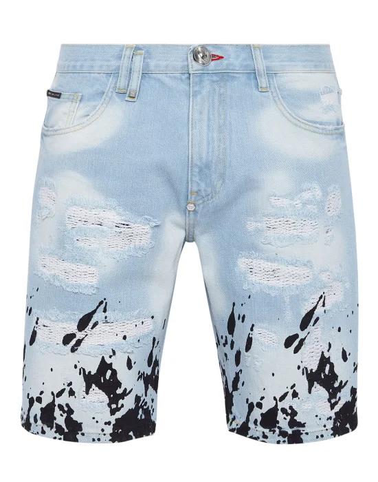Denim Shorts Mikonos fit Tattoo
