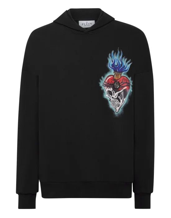 Hoodie Sweatshirt Love Tattoo