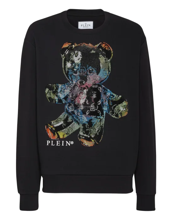Sweatshirt LS Teddy Glass