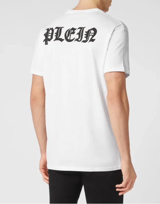 T-shirt V-Neck SS Gothic Plein