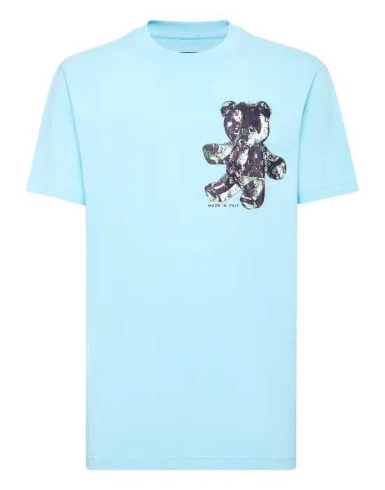 T-shirt Round Neck SS Teddy Glass