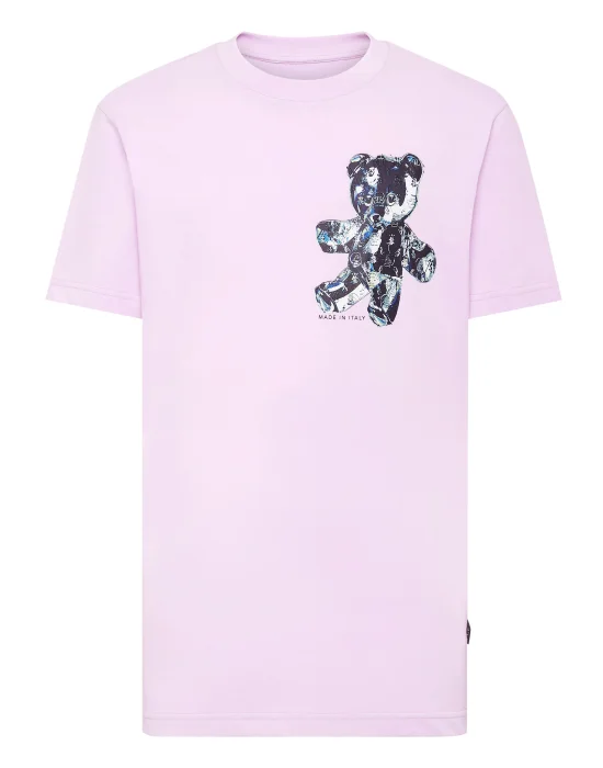 T-shirt Round Neck SS Teddy Glass