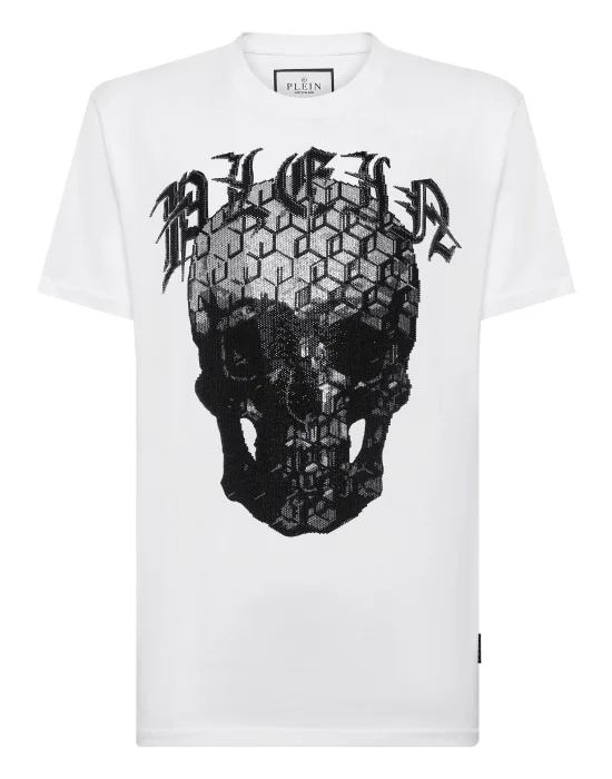 T-shirt Round Neck SS Skull and Plein