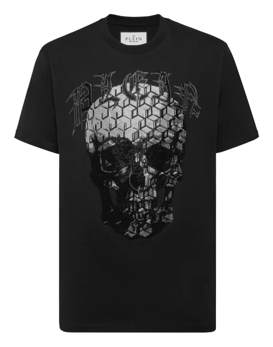 T-shirt Round Neck SS Skull and Plein