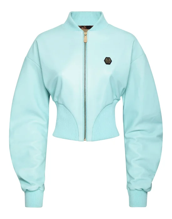 Leather Bomber