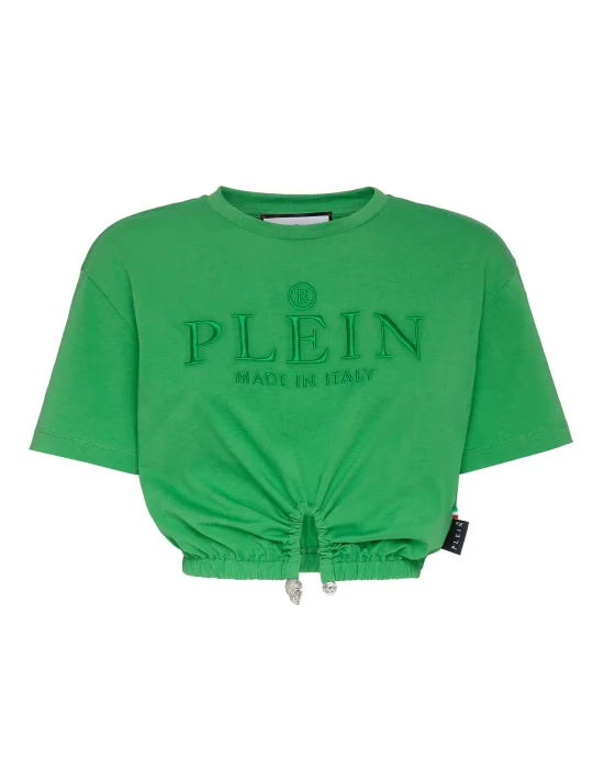Cropped T-shirt Iconic Plein