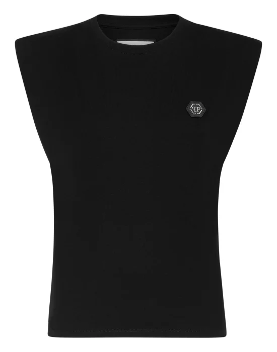 Shoulder Pads Tank Top Basic