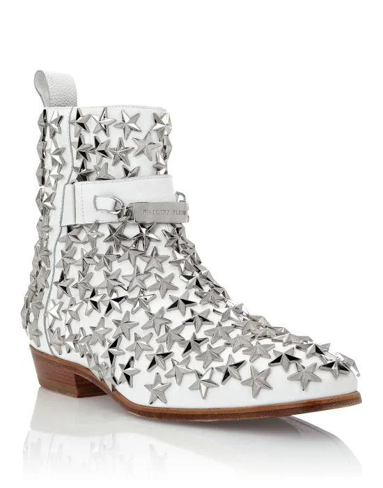 Boots Mid Flat Stars