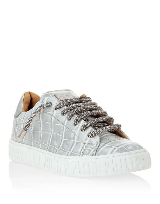 Leather Lo-Top Sneakers