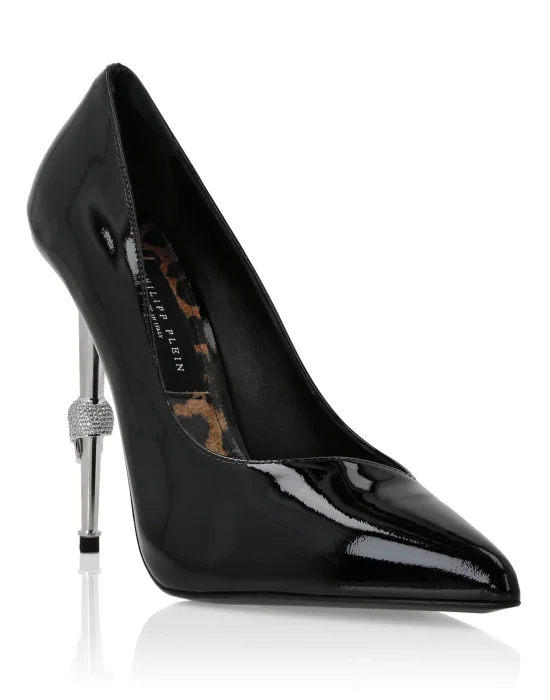 Patent Leather Decollete Hi-Heels