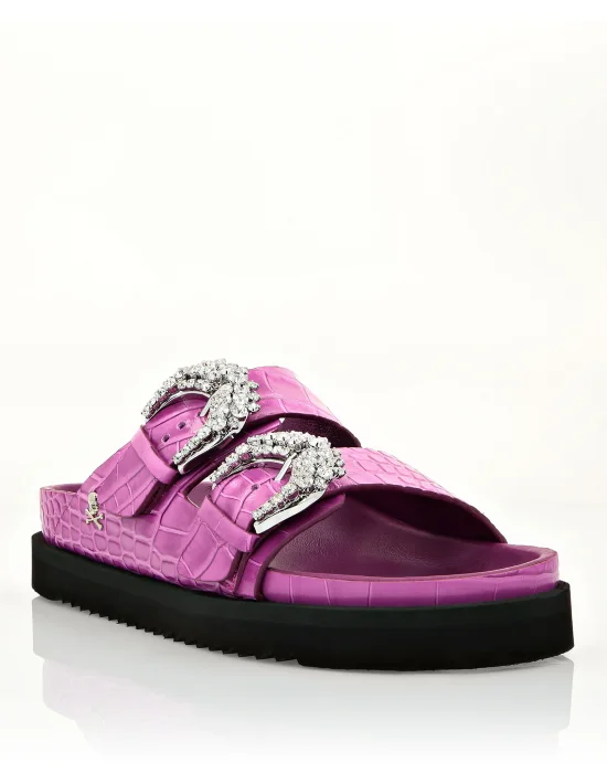 Buckle Slides Crystal
