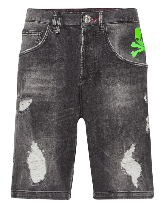 Denim Shorts Formentera Fit Skull&Bones