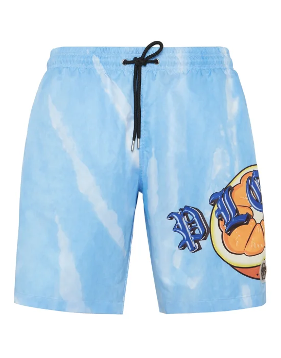 Tie-dye Long Swim Boxers Tutti Frutti