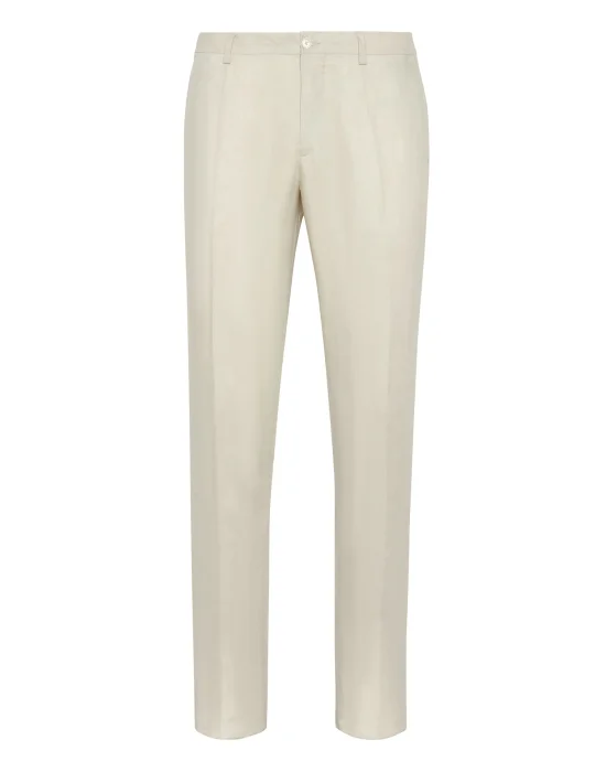 Linen Long Trousers Gigolò fit