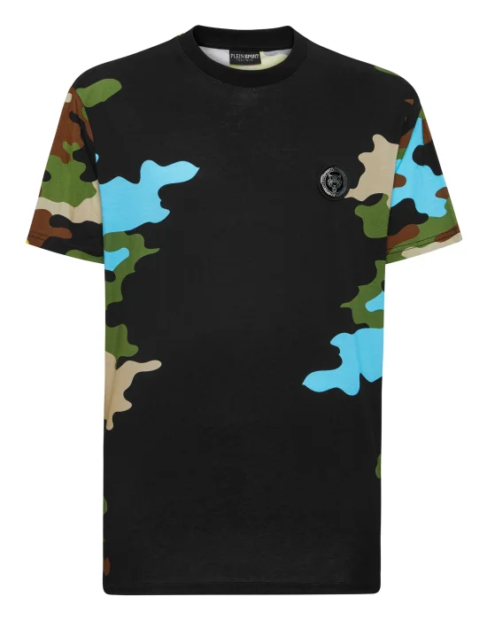 T-shirt Round Neck Camouflage