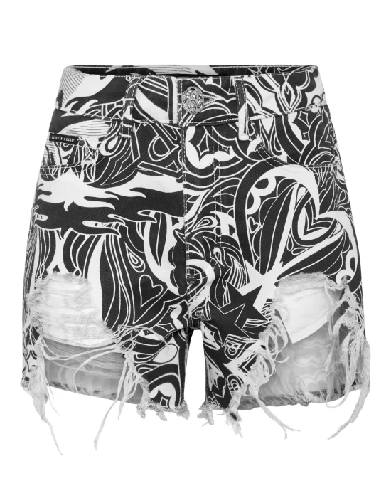 Denim Hot pants Tribal Circus