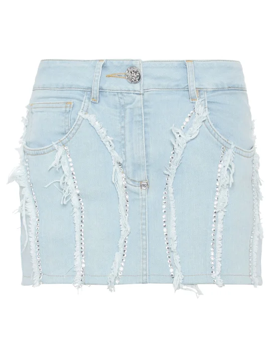 Denim Mini Skirt