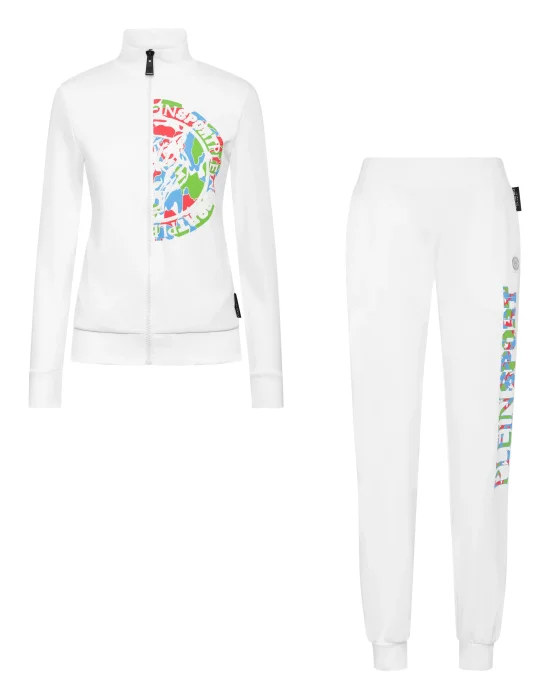 Triacetate Jogging Tracksuit: Top/Trousers Carbon Tiger