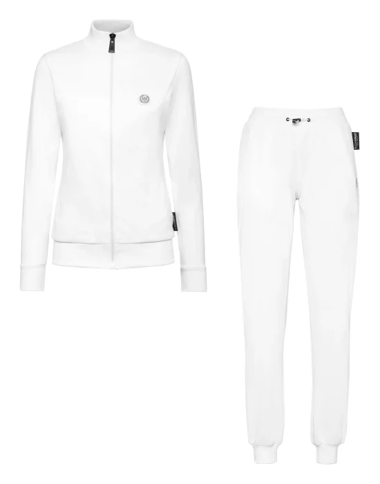 Triacetate Jogging Tracksuit: Top/Trousers Basic