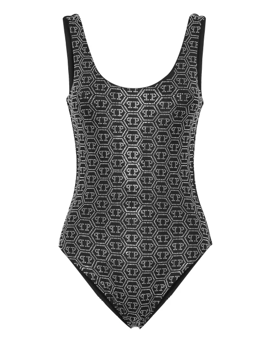 Strass Monokini Monogram