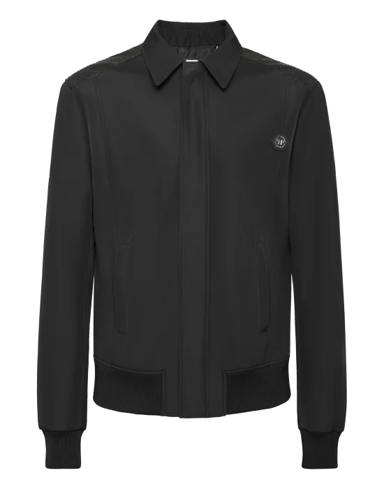 Bomber Jacket Elaphe Inserts