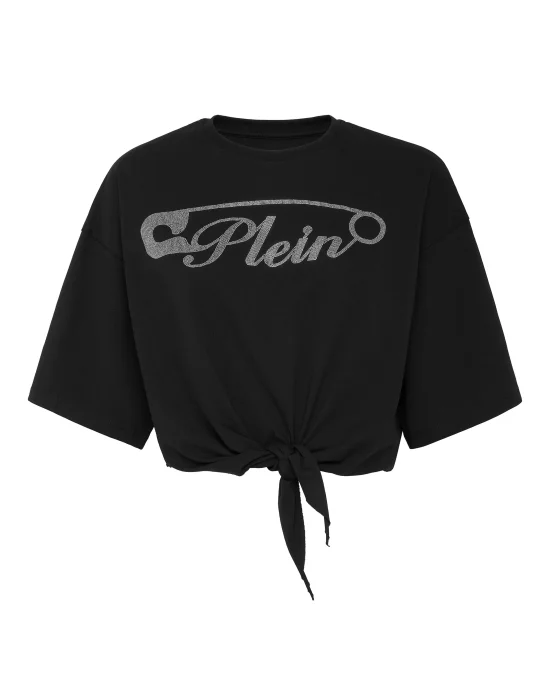 T-shirt Round Neck SS Crop