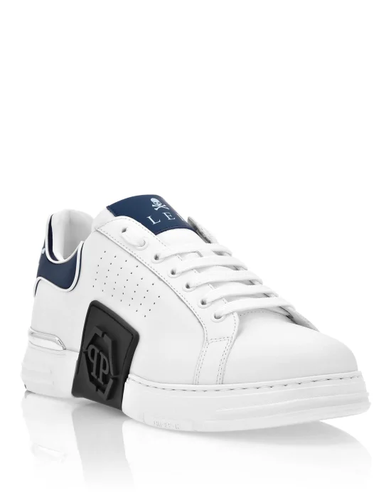 Nappa Leather Sneakers Low Top Hexagon