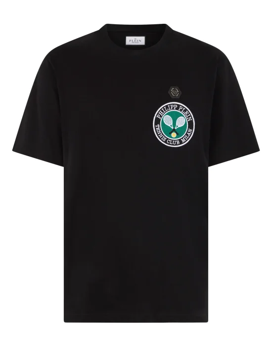 Round Neck T-Shirt Patch Tennis